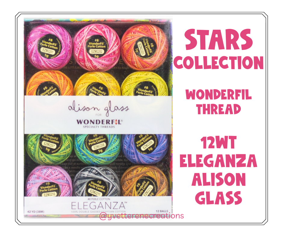 THREAD  |  PERLE COTTON FLOSS Box Collections  |  Alison Glass + WonderFil 8wt Floss