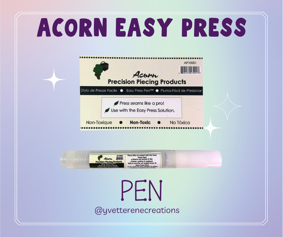 STARCH  |  ACORN EASY PRESS Precision Pressing Solution, Choose An Option