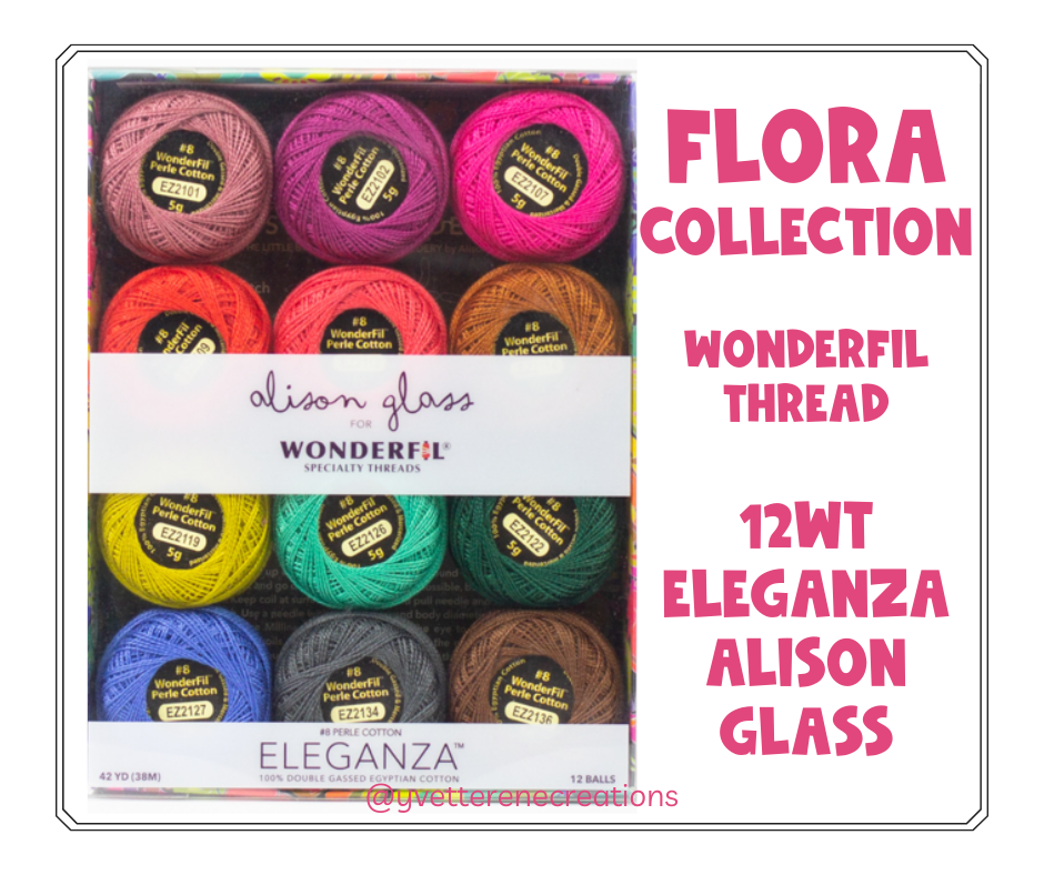THREAD  |  PERLE COTTON FLOSS Box Collections  |  Alison Glass + WonderFil 8wt Floss