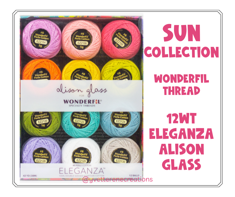 THREAD  |  PERLE COTTON FLOSS Box Collections  |  Alison Glass + WonderFil 8wt Floss