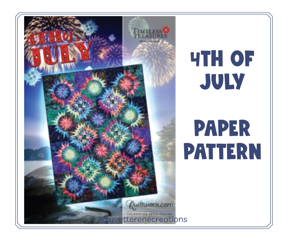 PAPER PATTERN  |  Quiltworx Patterns Designed by Judy Niemeyer, Choose a Pattern