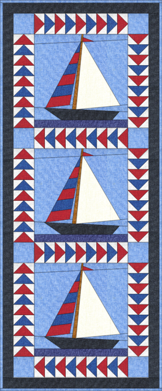 DIGITAL PATTERN | A New Horizon, A Foundation Paper Pieced PDF Pattern