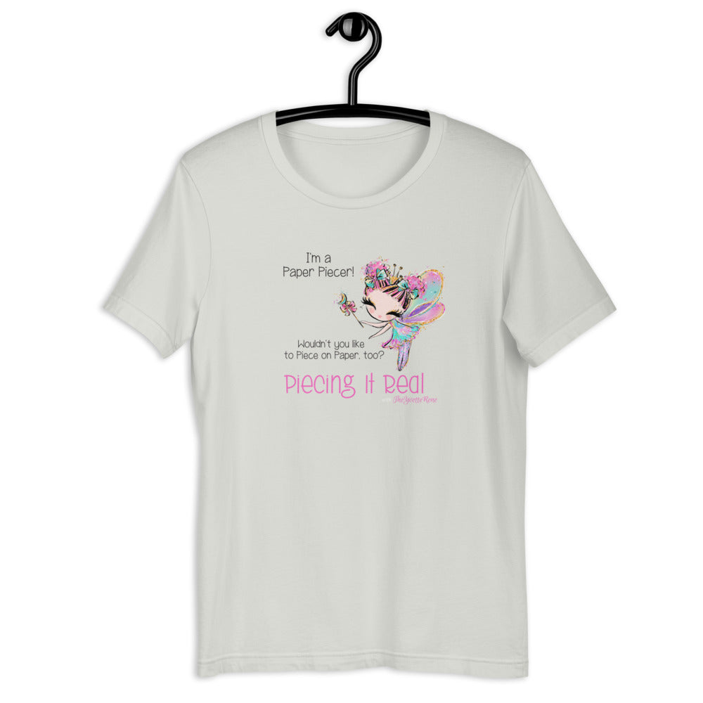 PIECING IT REAL SWAG | Short-sleeve unisex t-shirt | XS-5XL, Light Colors