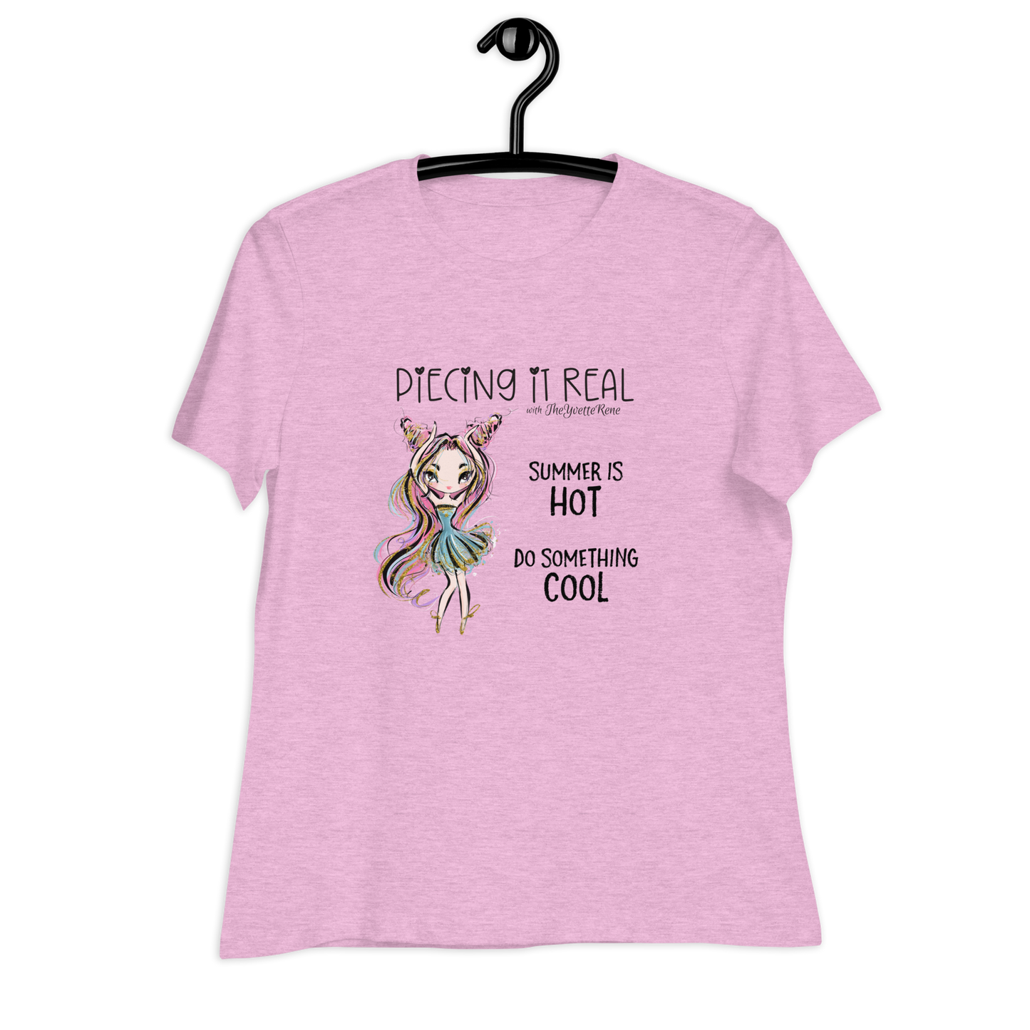 PIECING IT REAL SWAG | Bella + Canvas Women's Relaxed T-Shirt | S - 3XL, Light Colors