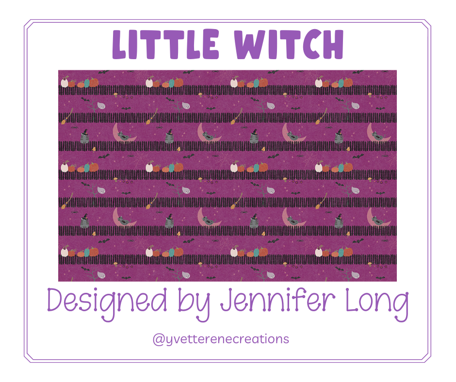 
                      
                        FABRIC  |  LITTLE WITCH designed by Jennifer Long for Riley Blake Designs
                      
                    