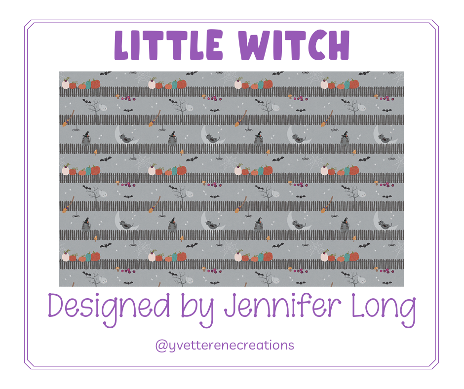 
                      
                        FABRIC  |  LITTLE WITCH designed by Jennifer Long for Riley Blake Designs
                      
                    