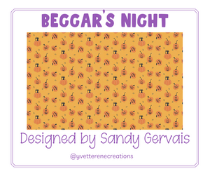 BEGGAR'S NIGHT designed by Sandy Gervais for Riley Blake Designs