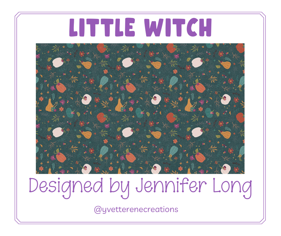 
                      
                        FABRIC  |  LITTLE WITCH designed by Jennifer Long for Riley Blake Designs
                      
                    