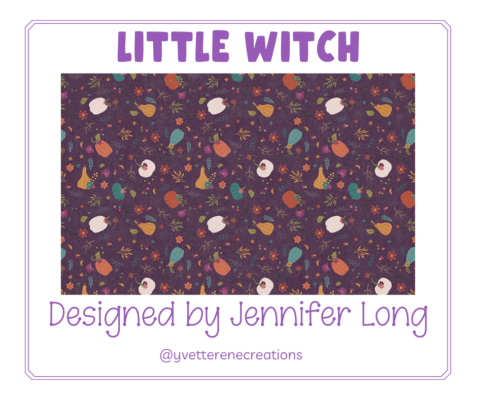 
                      
                        FABRIC  |  LITTLE WITCH designed by Jennifer Long for Riley Blake Designs
                      
                    