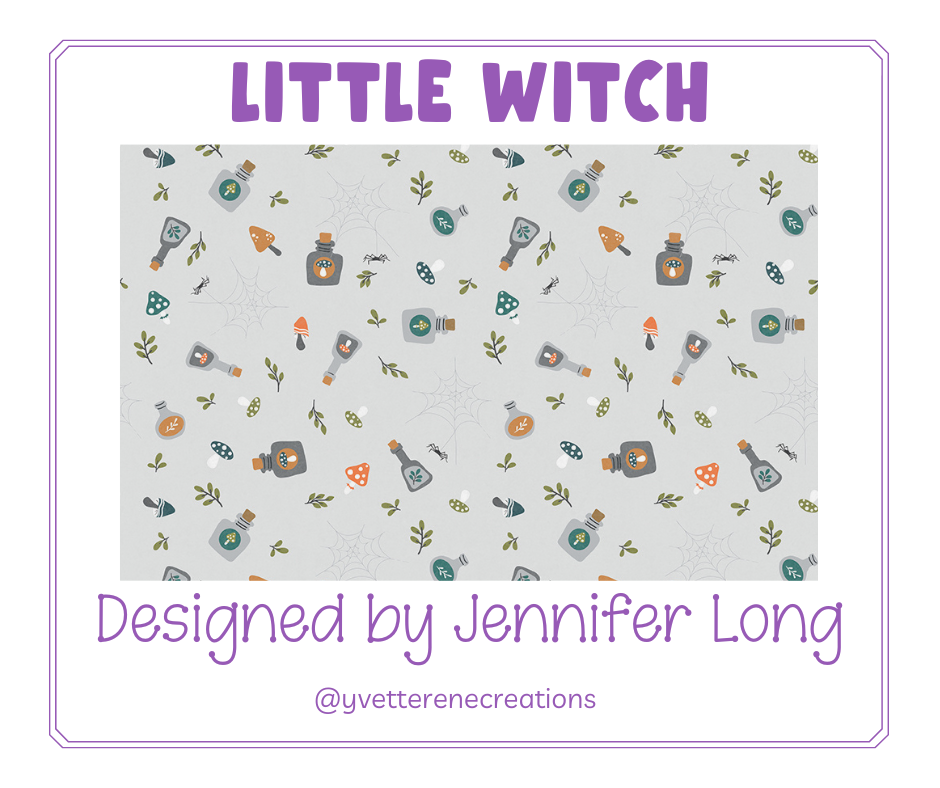 
                      
                        FABRIC  |  LITTLE WITCH designed by Jennifer Long for Riley Blake Designs
                      
                    