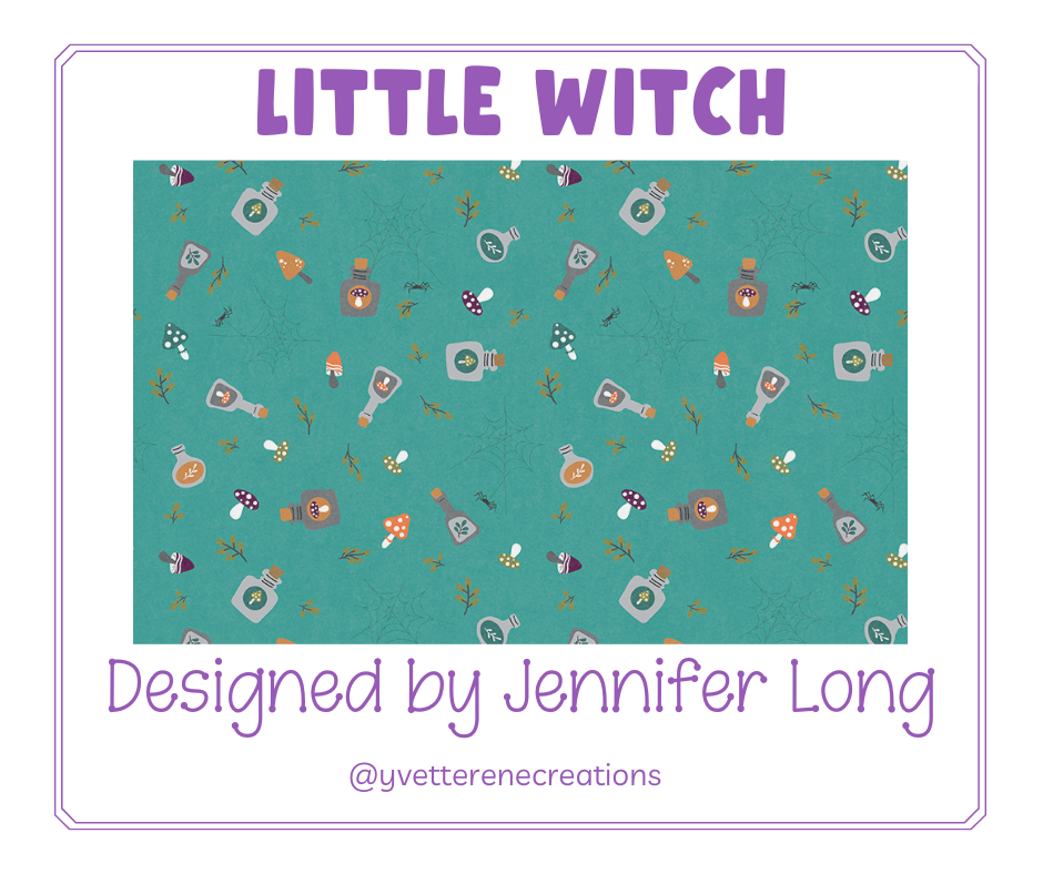 
                      
                        FABRIC  |  LITTLE WITCH designed by Jennifer Long for Riley Blake Designs
                      
                    