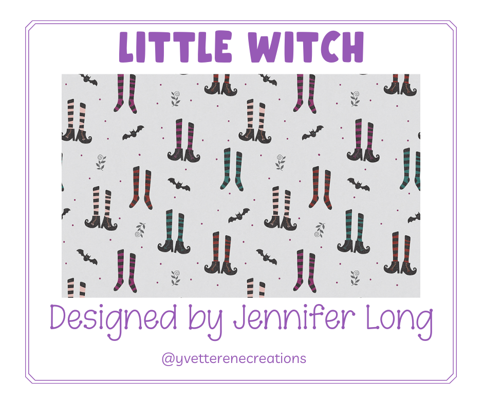 
                      
                        FABRIC  |  LITTLE WITCH designed by Jennifer Long for Riley Blake Designs
                      
                    