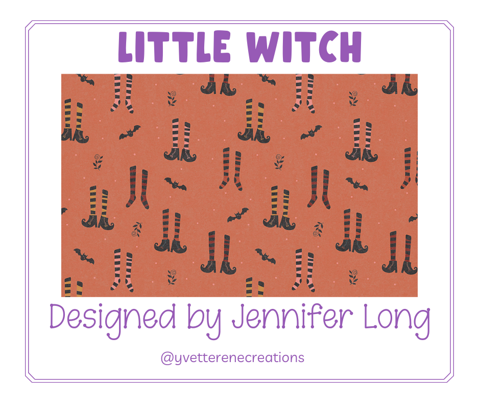 
                      
                        FABRIC  |  LITTLE WITCH designed by Jennifer Long for Riley Blake Designs
                      
                    