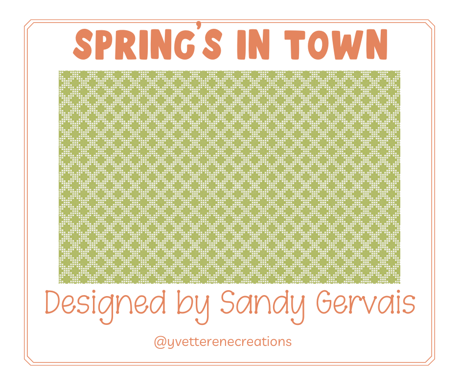 SPRING'S IN TOWN designed by Sandy Gervais for Riley Blake Designs
