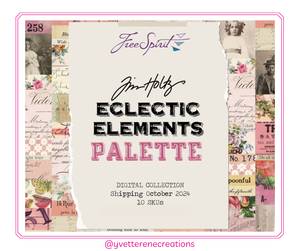 TIM HOLTZ Eclectic Elements Palette PINK Collection || October 2024 Release