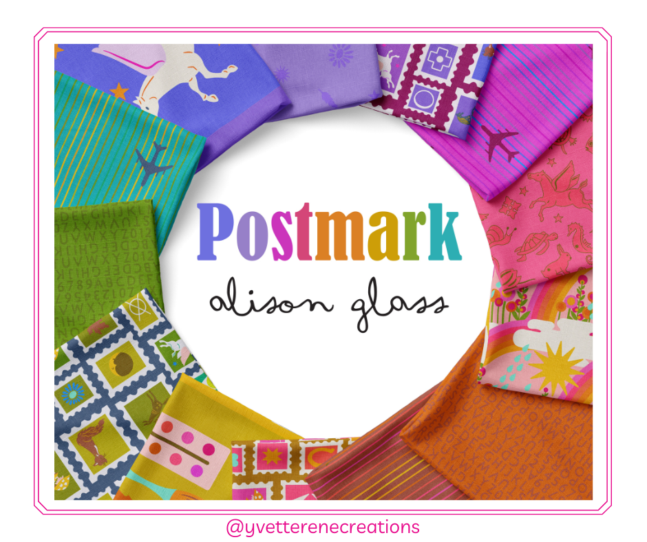 
                      
                        POSTMARK designed by Alison Glass for Andover Fabrics
                      
                    