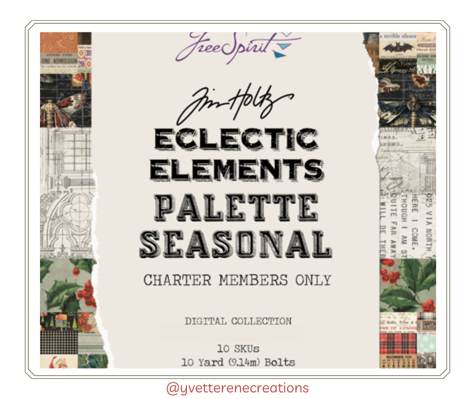 TIM HOLTZ Eclectic Elements Palette SEASONAL Collection || May 2025 Release