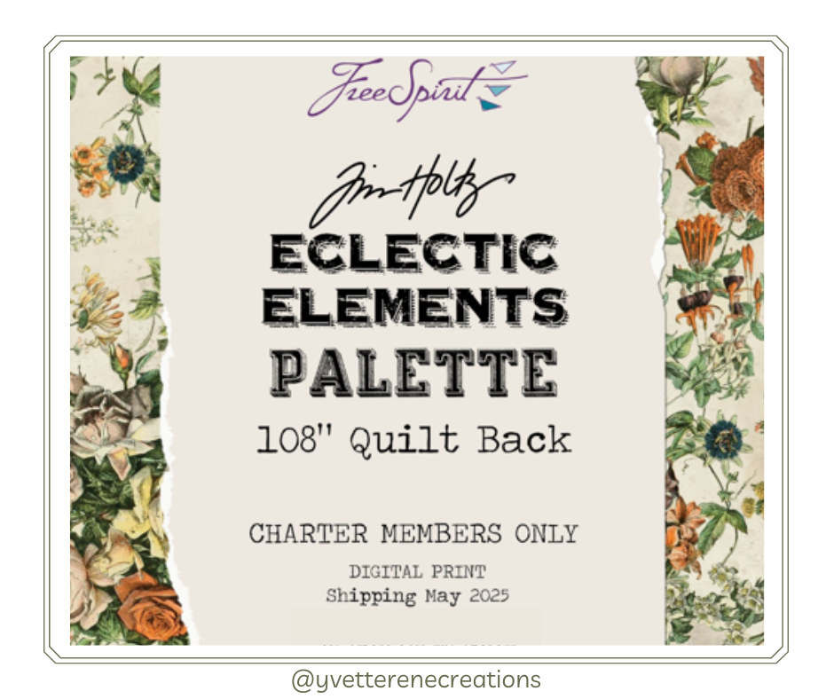 TIM HOLTZ Eclectic Elements Palette Wideback || March 2025 Release, 1/2yd increments