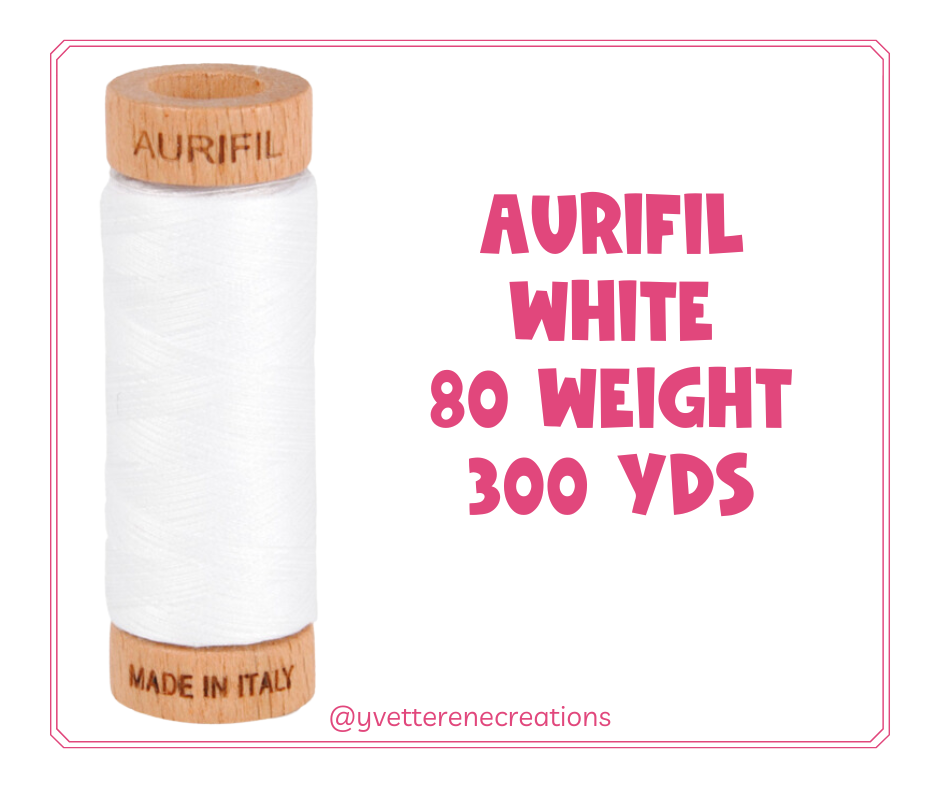 
                      
                        AURIFIL 80WT THREAD
                      
                    