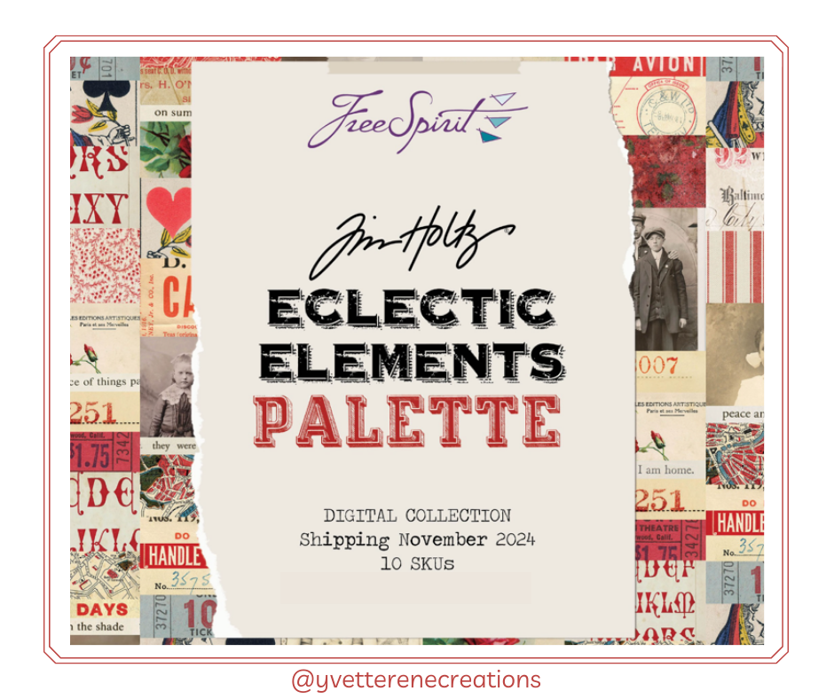 
                      
                        TIM HOLTZ Eclectic Elements Palette RED Collection || November 2024 Release
                      
                    