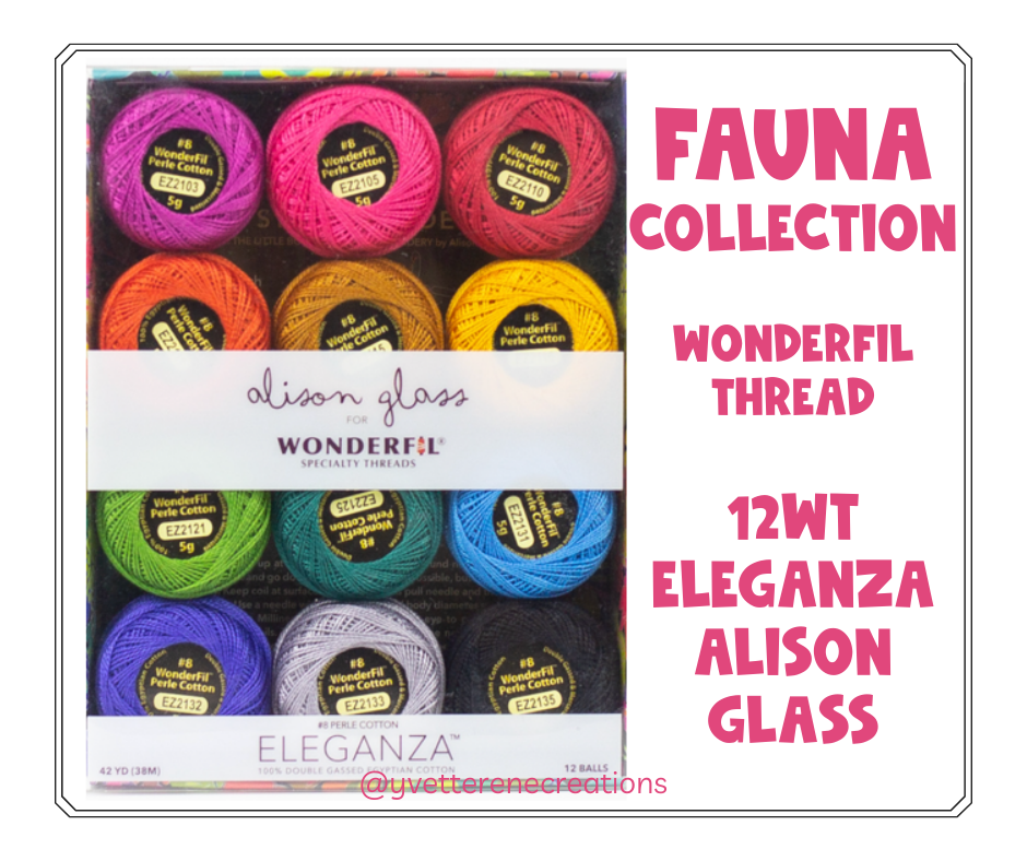 THREAD  |  PERLE COTTON FLOSS Box Collections  |  Alison Glass + WonderFil 8wt Floss