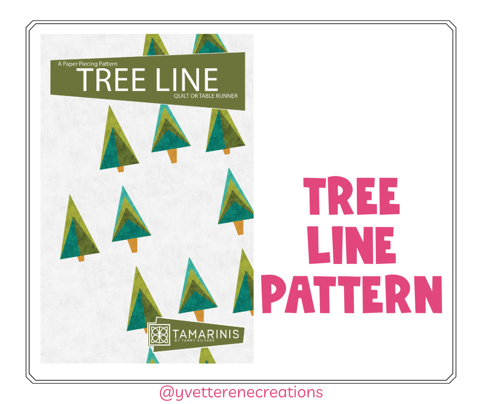 
                      
                        PAPER PATTERN | TREE LINE designed by Tamarinis, FPP pattern
                      
                    