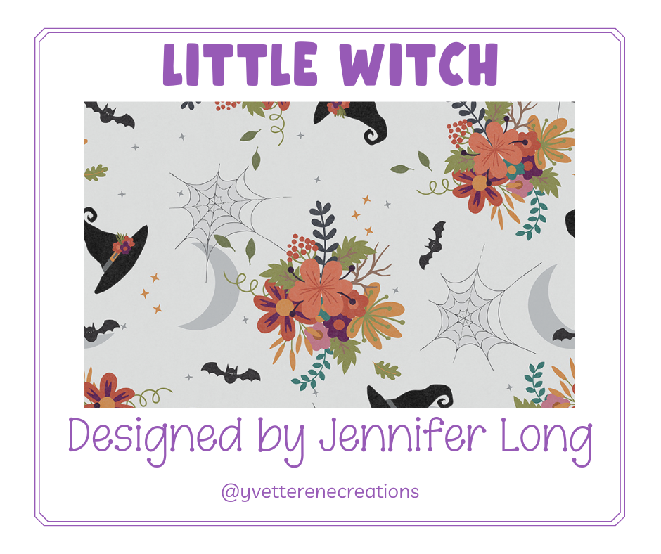 
                      
                        FABRIC  |  LITTLE WITCH designed by Jennifer Long for Riley Blake Designs
                      
                    