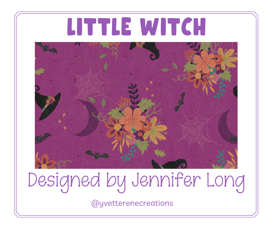 
                      
                        FABRIC  |  LITTLE WITCH designed by Jennifer Long for Riley Blake Designs
                      
                    