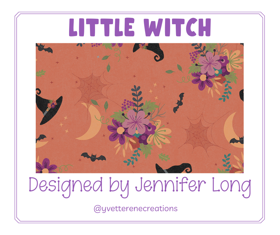 
                      
                        FABRIC  |  LITTLE WITCH designed by Jennifer Long for Riley Blake Designs
                      
                    