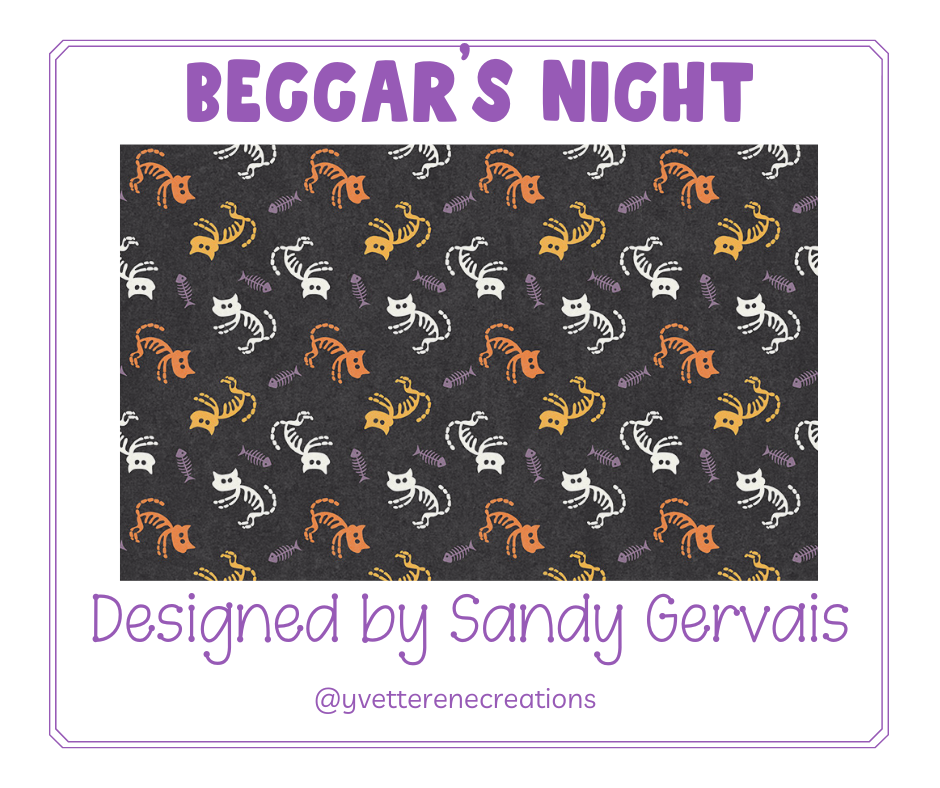 BEGGAR'S NIGHT designed by Sandy Gervais for Riley Blake Designs