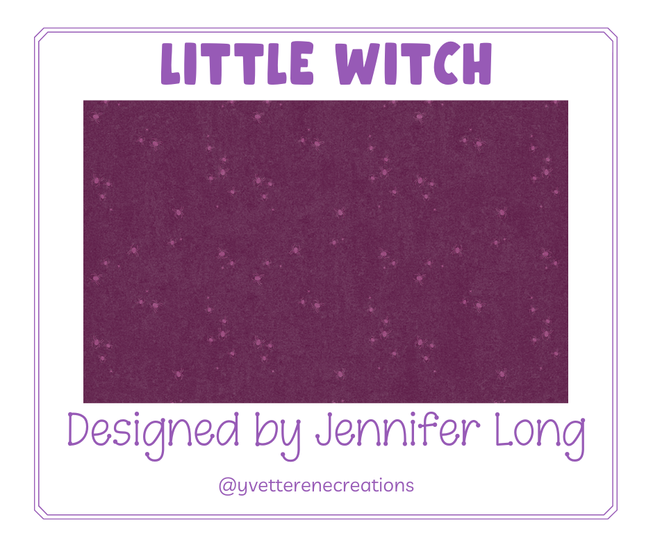 
                      
                        FABRIC  |  LITTLE WITCH designed by Jennifer Long for Riley Blake Designs
                      
                    