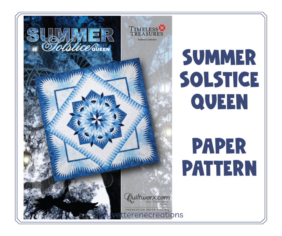 PAPER PATTERN  |  Quiltworx Patterns Designed by Judy Niemeyer, Choose a Pattern