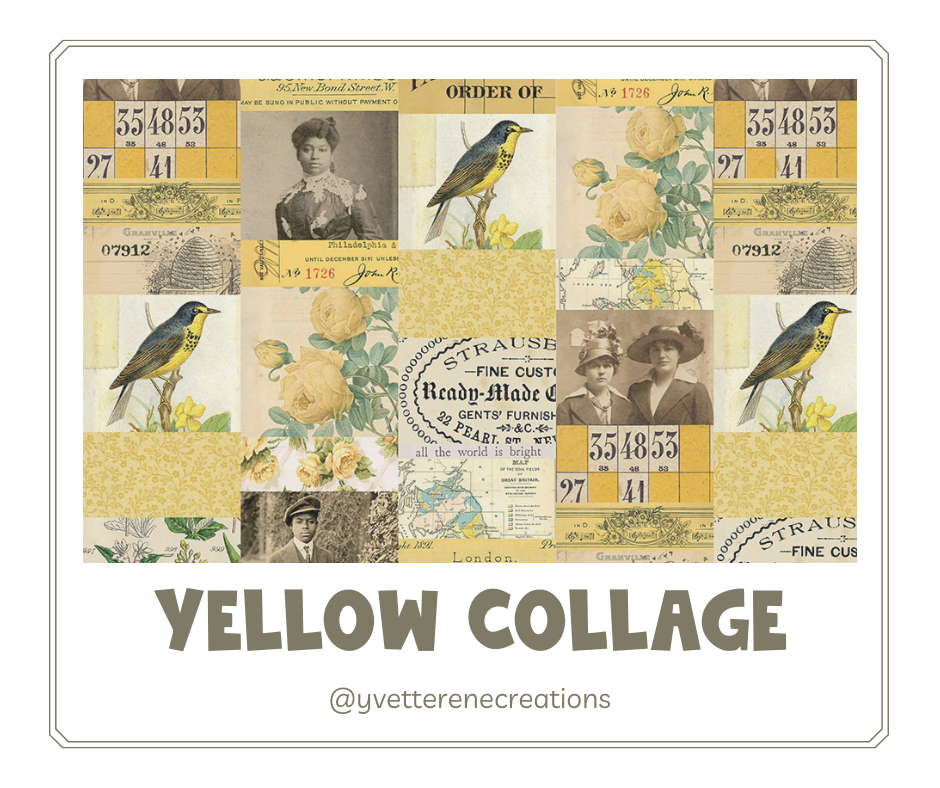 TIM HOLTZ Eclectic Elements Palette YELLOW Collection || January 2025 Release