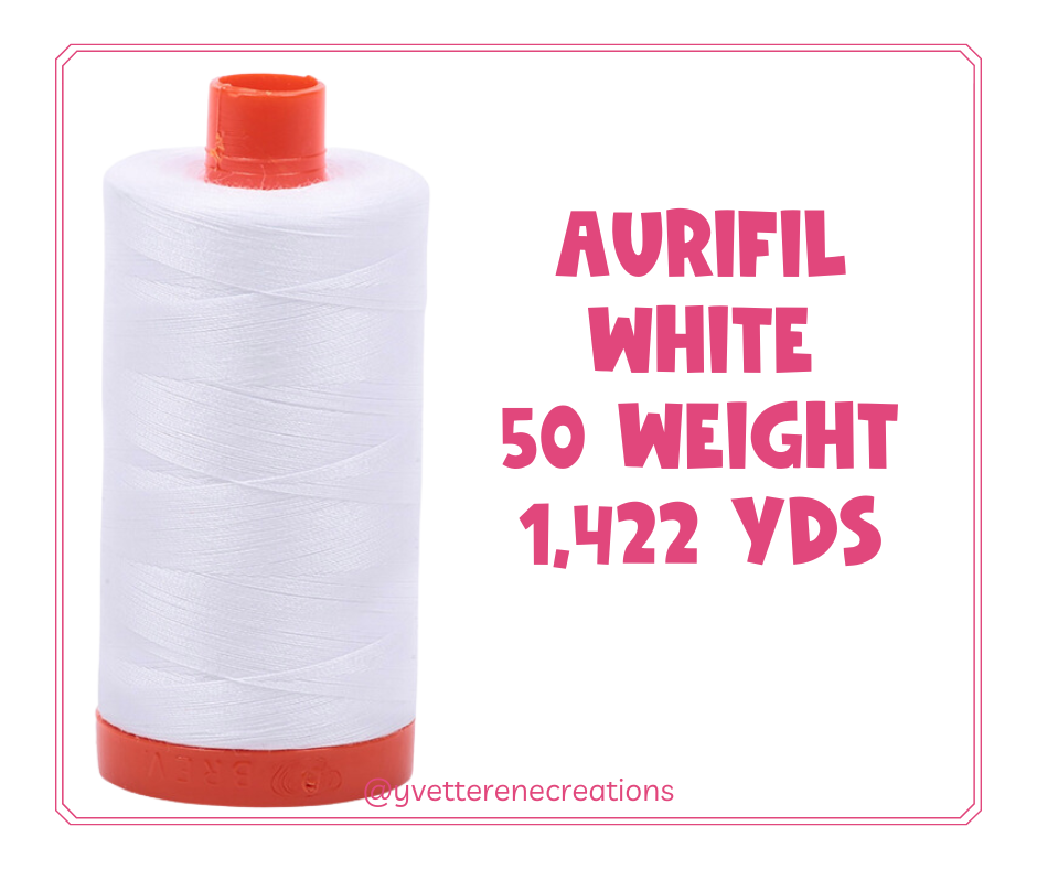 
                      
                        AURIFIL 50WT THREAD
                      
                    