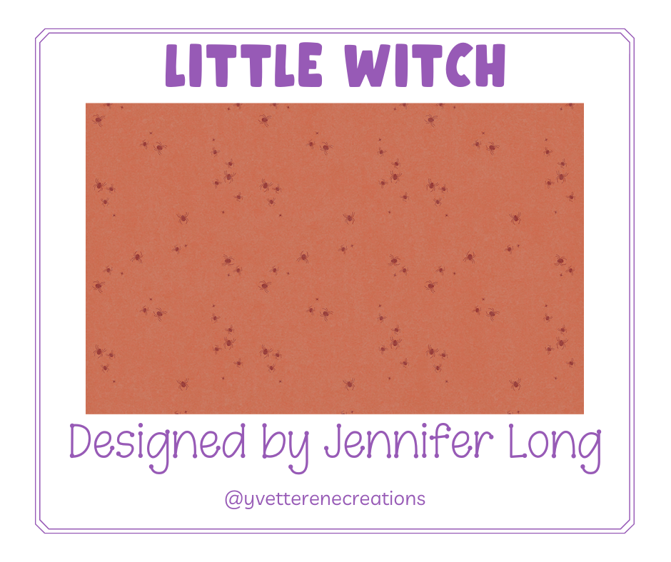 
                      
                        FABRIC  |  LITTLE WITCH designed by Jennifer Long for Riley Blake Designs
                      
                    