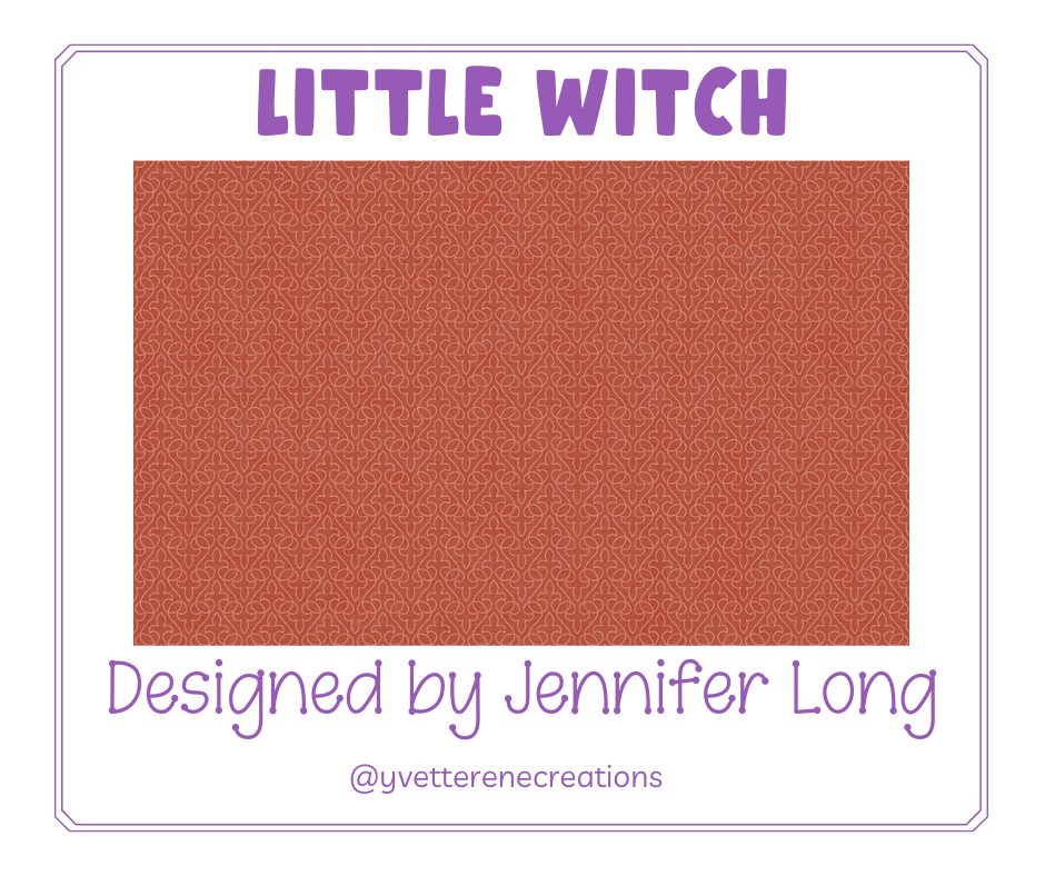 
                      
                        FABRIC  |  LITTLE WITCH designed by Jennifer Long for Riley Blake Designs
                      
                    