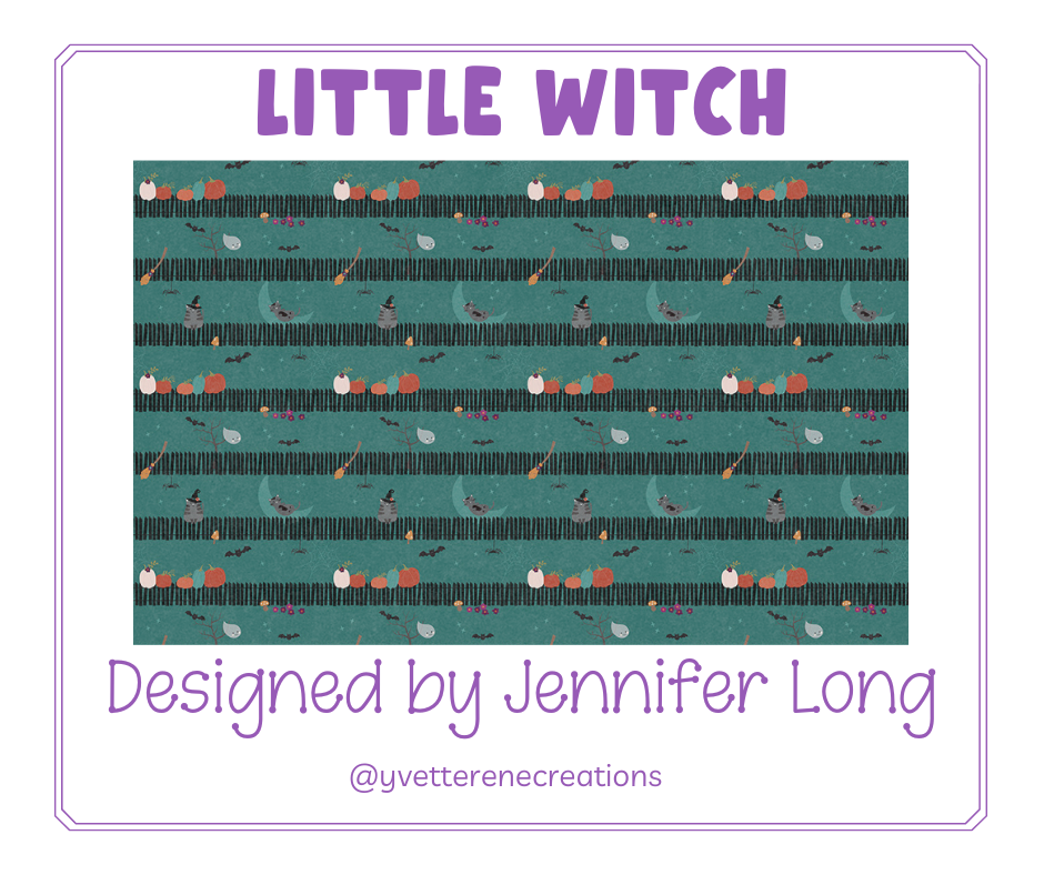 
                      
                        FABRIC  |  LITTLE WITCH designed by Jennifer Long for Riley Blake Designs
                      
                    