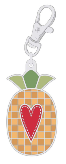 
            
                Load image into Gallery viewer, ENAMEL CHARM  |  Happy Pineapple by Lori Holt
            
        