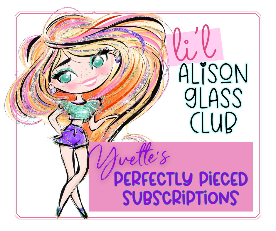 SUBSCRIPTION : FABRIC CLUB  |  Li'l Alison Glass Club, 5pc per Month, Choose Option