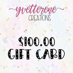 
            
                Load image into Gallery viewer, YvetteRene Creations Gift Card
            
        