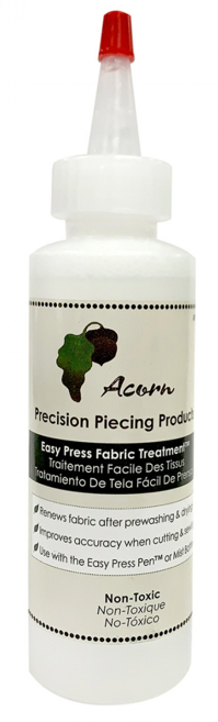 EASY PRESS FABRIC TREATMENT | Acorn Precision Piecing Products, 4oz