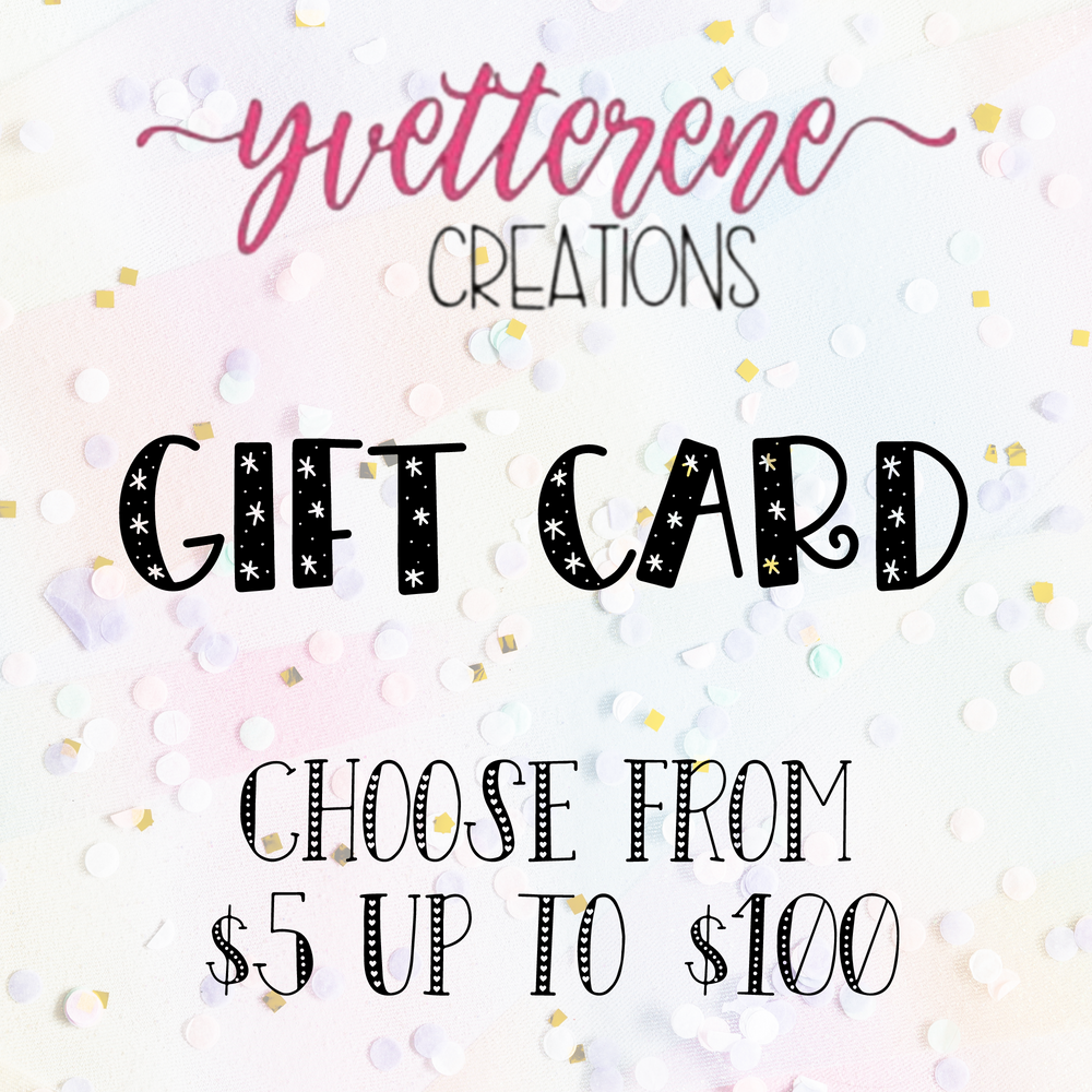 YvetteRene Creations Gift Card