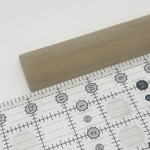 THE POPLAR PRESSER | 100% Poplar Wood Pressing Stick, APPROXIMATELY 12" long and 1/2" high