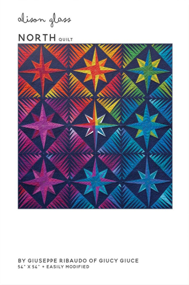 
            
                Load image into Gallery viewer, PAPER PATTERN | NORTH QUILT PATTERN, Giuseppe Ribaudo aka Giucy Giuce
            
        