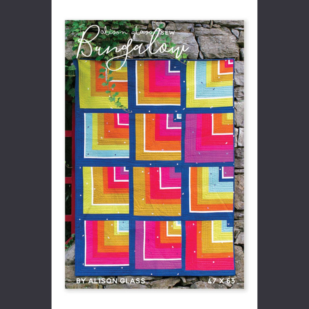 
            
                Load image into Gallery viewer, PAPER PATTERN  |  Bungalow Quilt Pattern by Alison Glass
            
        