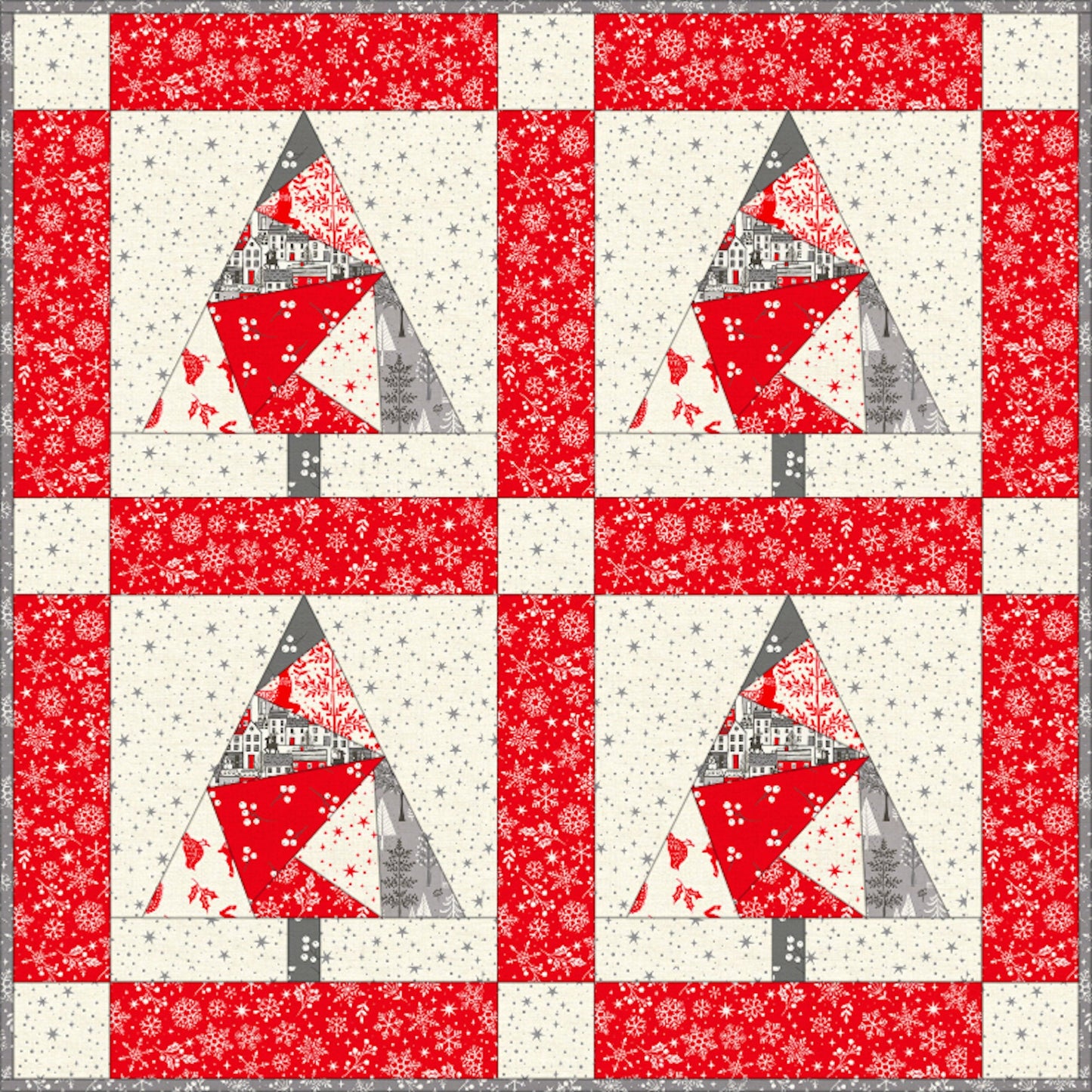 DIGITAL PATTERN  |  EVERGREEN MINI QUILT PATTERN, 22.5