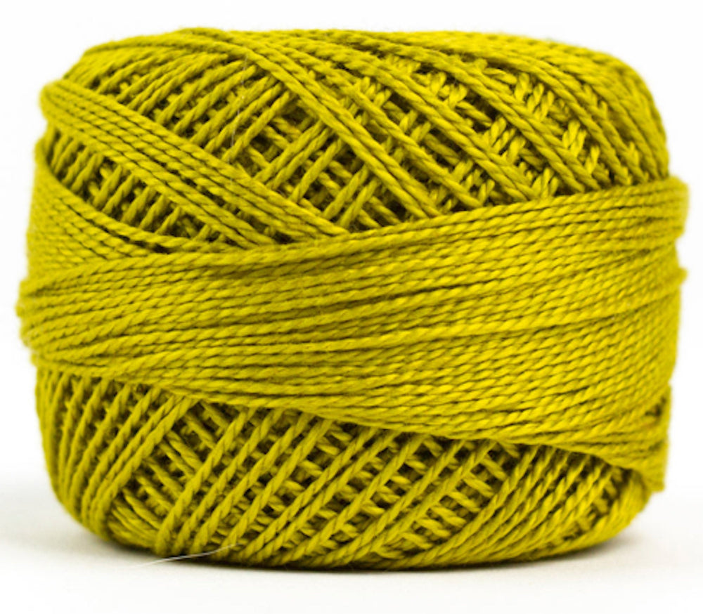 PERLE COTTON FLOSS  |  Chartreuse EZ2119 - Single, Alison Glass + WonderFil