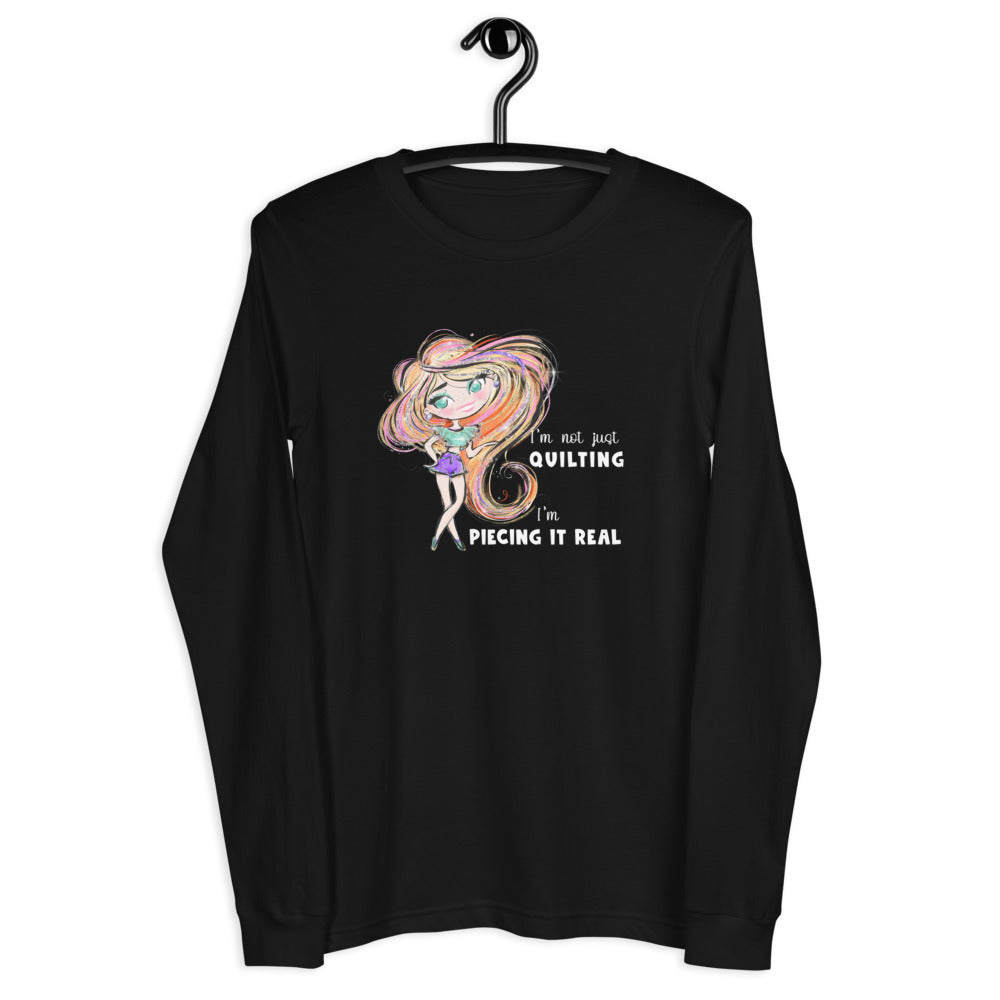
                      
                        PIECING IT REAL SWAG | Bella + Canvas Unisex Long Sleeve Tee | XS - 2XL, Dark Colors
                      
                    