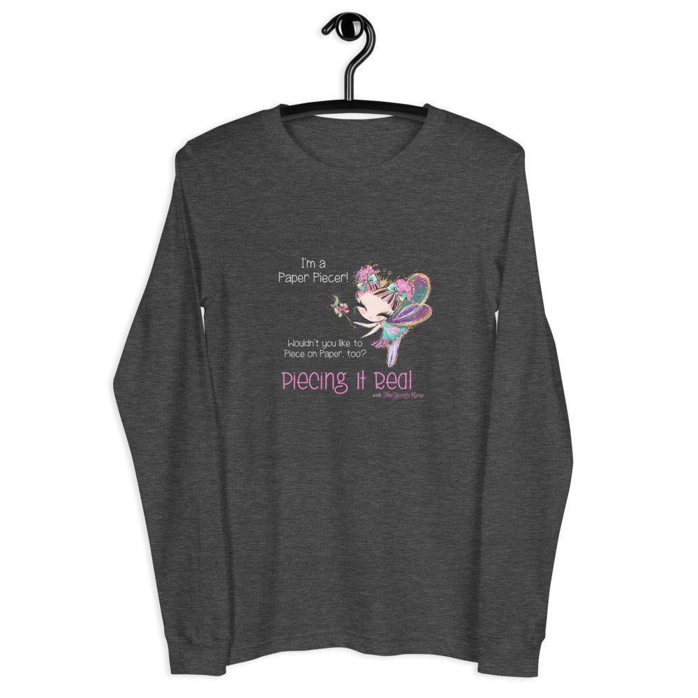 
            
                Load image into Gallery viewer, PIECING IT REAL SWAG | Unisex Long Sleeve Tee | XS - 2XL, Dark Colors
            
        