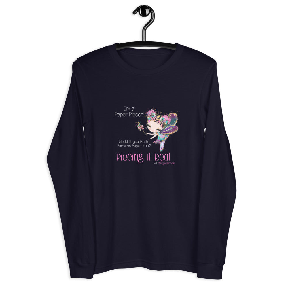 
                      
                        PIECING IT REAL SWAG | Unisex Long Sleeve Tee | XS - 2XL, Dark Colors
                      
                    